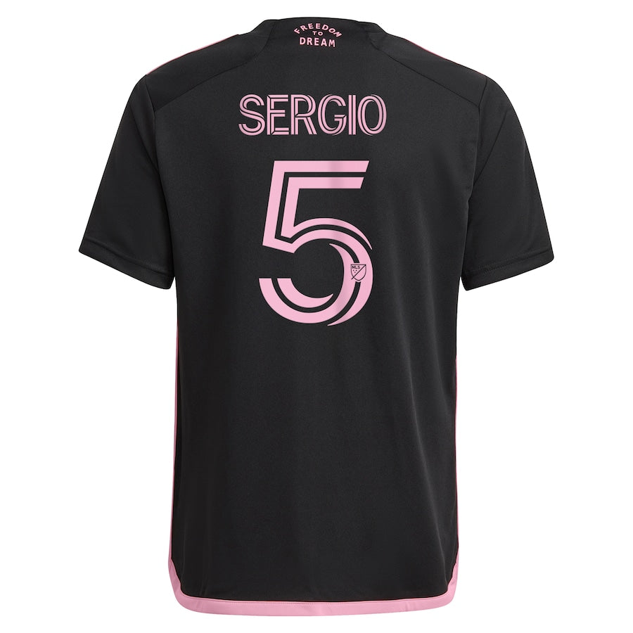 Sergio Busquets Inter Miami CF  2024 La Noche Player Soccer Shirt - Black