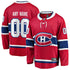 Hygo Shirts Montreal Canadiens Fanatics Home Breakaway Custom Jersey Red