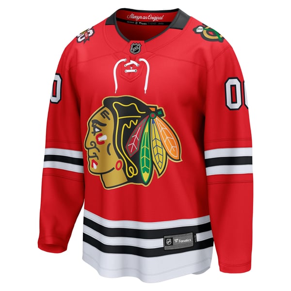 Hygo Shirts Chicago Blackhawks Fanatics Centennial Jersey Red