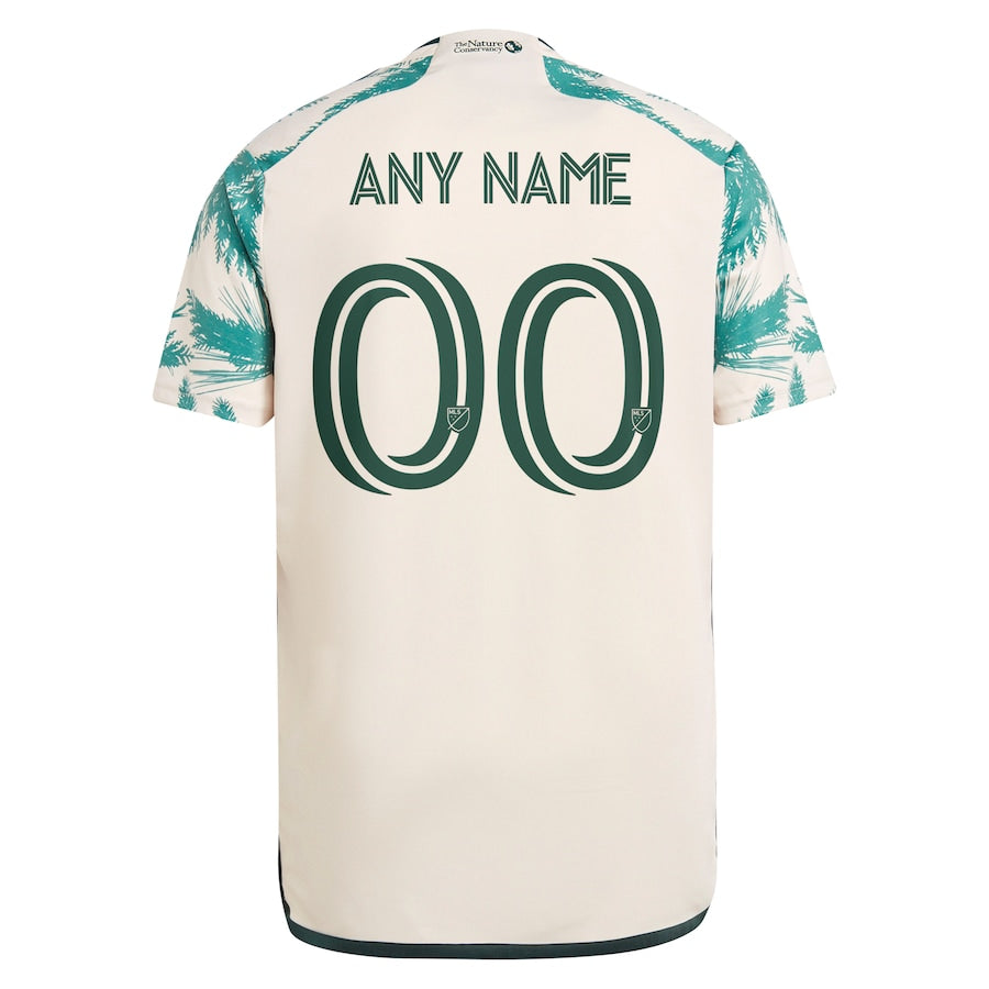 Portland Timbers  2024 Nature Unites Customized Soccer Shirt – Tan