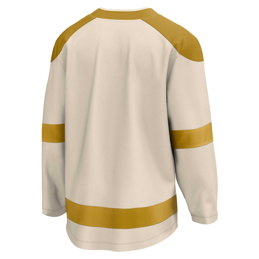Vegas Golden Knights Fanatics Branded 2024 NHL Winter Classic Breakaway Soccer Shirt - Cream