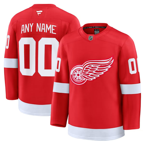 Hygo Shirts Detroit Red Wings Fanatics Home Premium Custom Jersey