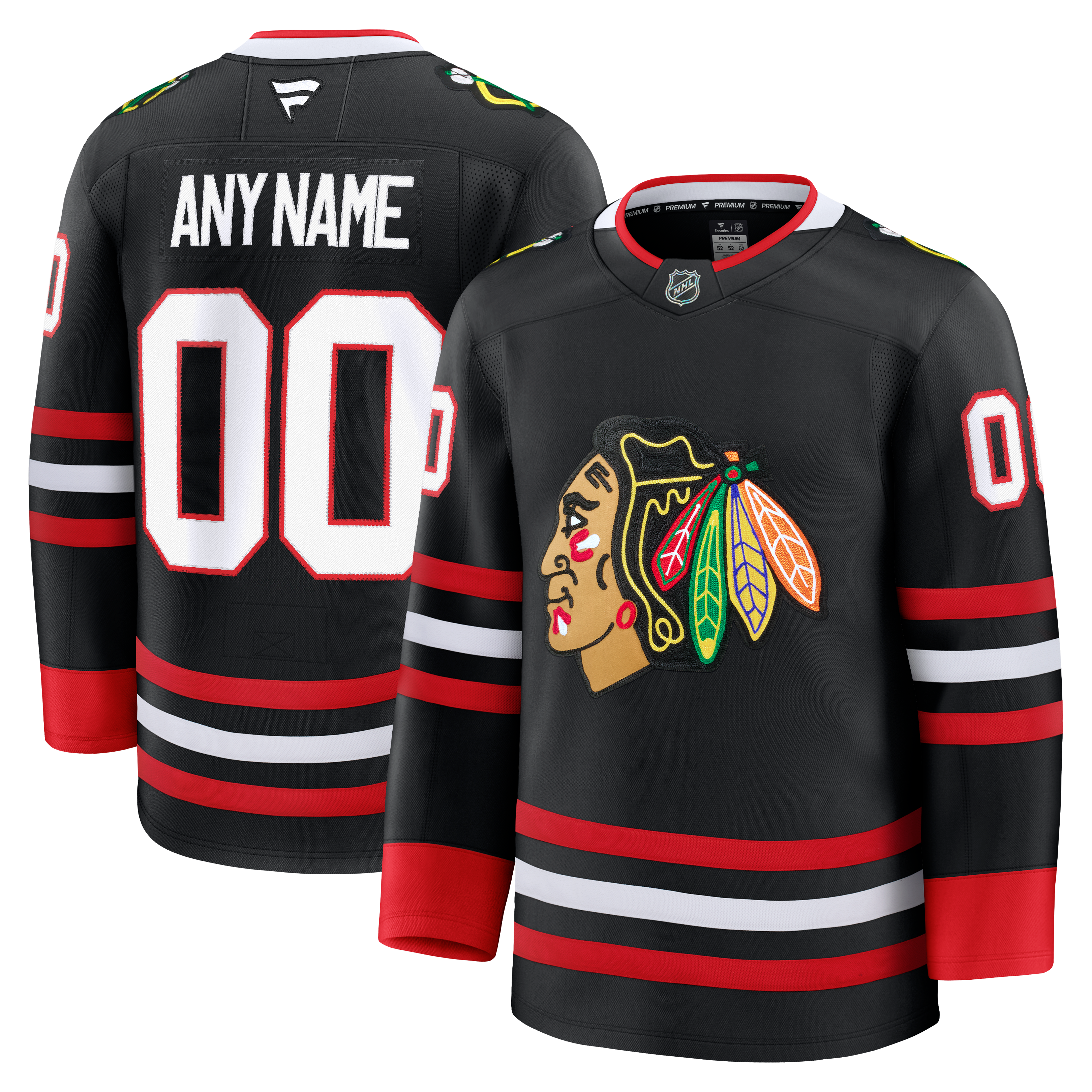 Hygo Shirts Chicago Blackhawks Fanatics Alternate Jersey