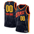 Oklahoma City Thunder  Unisex 2023/24 customized Swingman Shirt - Navy - City Edition
