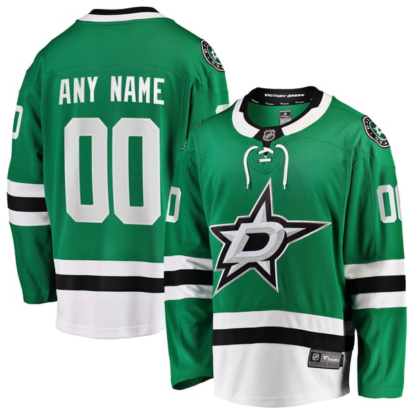 Hygo Shirts Dallas Stars Fanatics Home Breakaway Jersey - Green