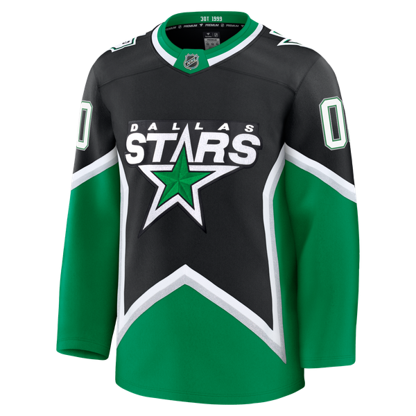 Hygo Shirts Dallas Stars Fanatics Alternate Premium Custom Jersey