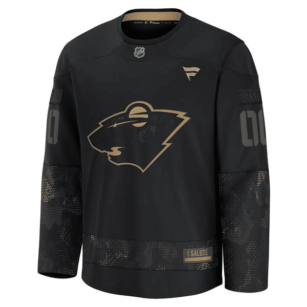 Hygo Shirts Fanatics Minnesota Wild Military Appreciation Jersey