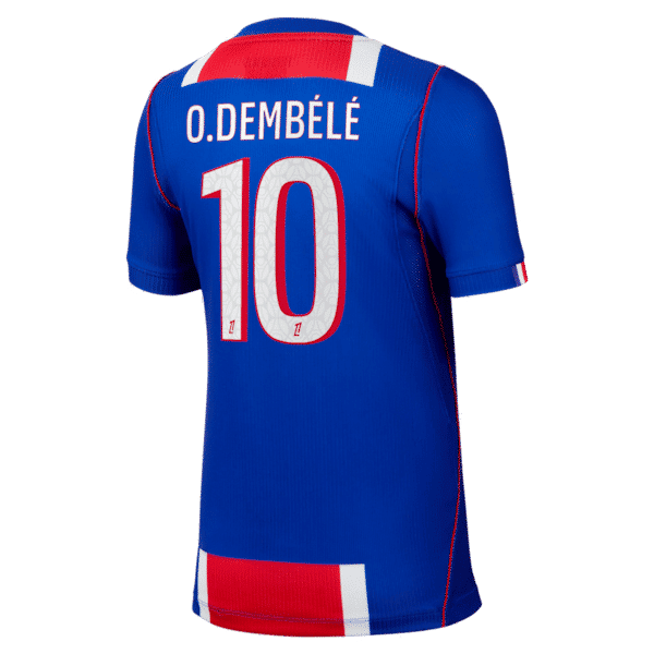 Nike Ousmane Dembélé Paris Saint-Germain 2026/27 Home Stadium Replica Jersey Blue