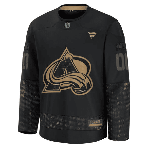 Hygo Shirts Fanatics Colorado Avalanche 2024 Military Jersey