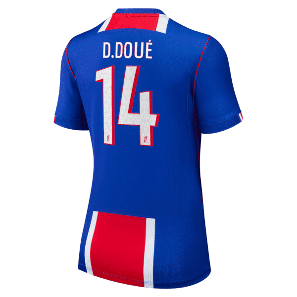 Nike Désiré Doué Paris Saint-Germain 2026/27 Home Stadium Replica Jersey Blue
