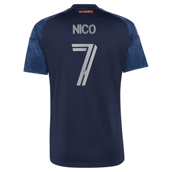 Nicolás Fernández Mercau New York City FC adidas 2026 The All Nations Kit Replica Jersey - Blue