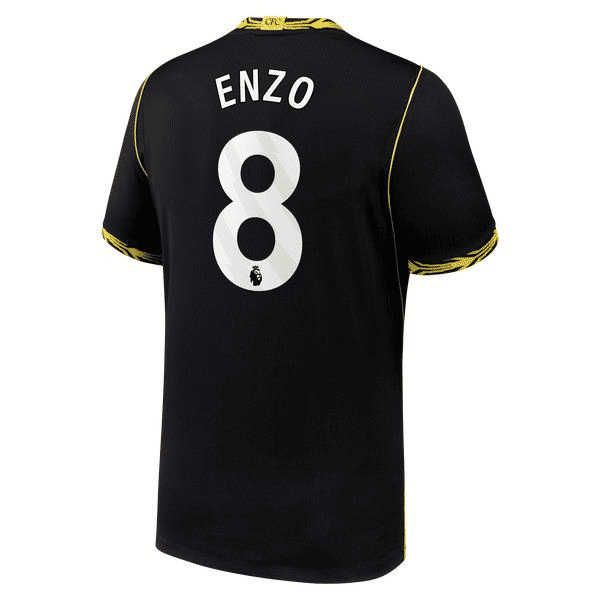 Enzo Fernández Chelsea Nike 2026/27 Away Stadium Replica Jersey - Black