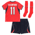 England Nike Away Stadium Mini Kit 2026 - Little Kids with Rashford 11 printing - Jersey Teams World