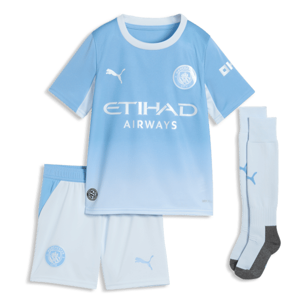 Manchester City PUMA Home Minikit 2026-27 - Jersey Teams World