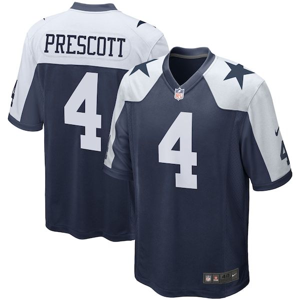 Nike Dak Prescott Dallas Cowboys Alternate Game Jersey Navy