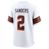 Nike Shedeur Sanders Cleveland Browns Alternate Game Jersey White