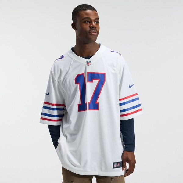 Nike Josh Allen Buffalo Bills Alternate Game Jersey White