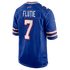 Nike Doug Flutie Buffalo Bills Game Retired Player Jersey Royal
