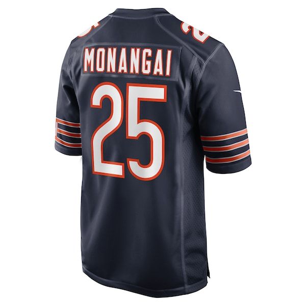 Nike Kyle Monangai Chicago Bears Team Game Jersey Navy