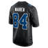 Nike Tyler Warren Indianapolis Colts Fashion Game Jersey Carbon Black