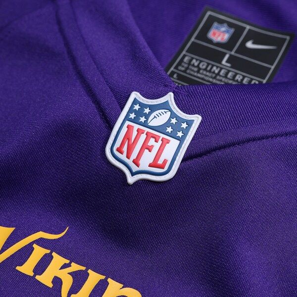 Nike Andrew Van Ginkel Minnesota Vikings Game Jersey Purple