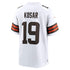 Nike Bernie Kosar Cleveland Browns Retired Player Game Jersey White