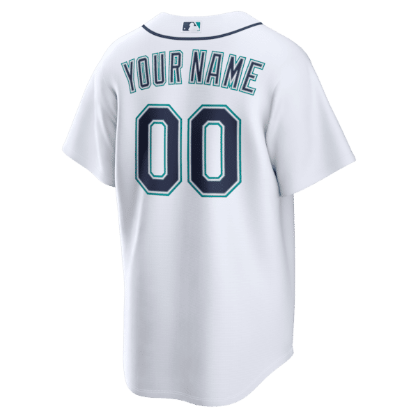 Nike Seattle Mariners Home Replica Custom Jersey White