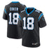 Nike Jalen Coker Carolina Panthers Game Jersey Black