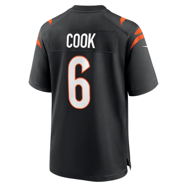 Nike Bryan Cook Cincinnati Bengals Game Jersey Black