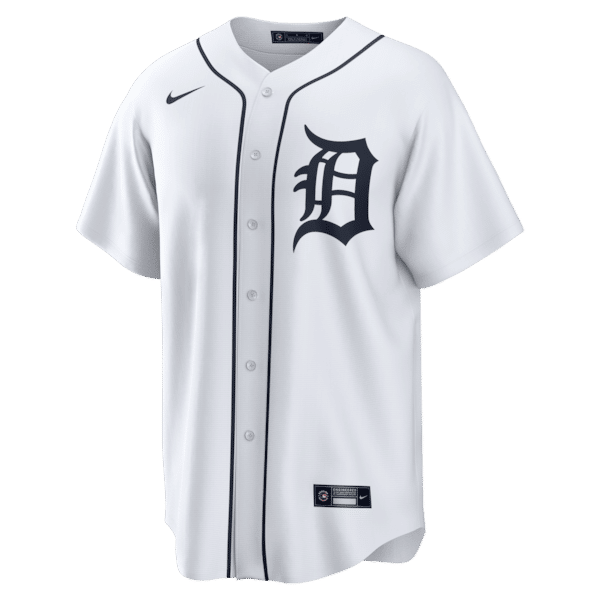 Nike Kevin McGonigle Detroit Tigers Home Replica Jersey White