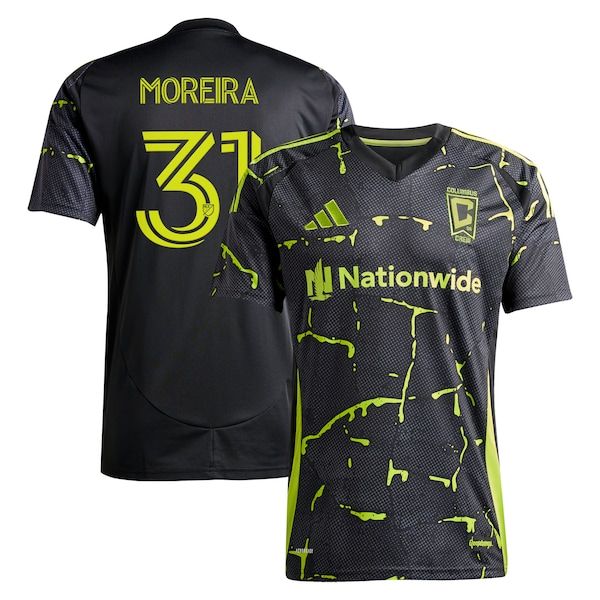 Adidas Steven Moreira Columbus Crew 2025 The Goosebumps Kit Replica Jersey Black