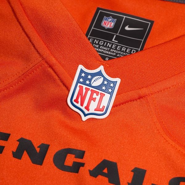 Nike Ja'Marr Chase Cincinnati Bengals Alternate Game Jersey Orange