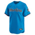 Nike Miami Marlins Alternate Limited Jersey Blue