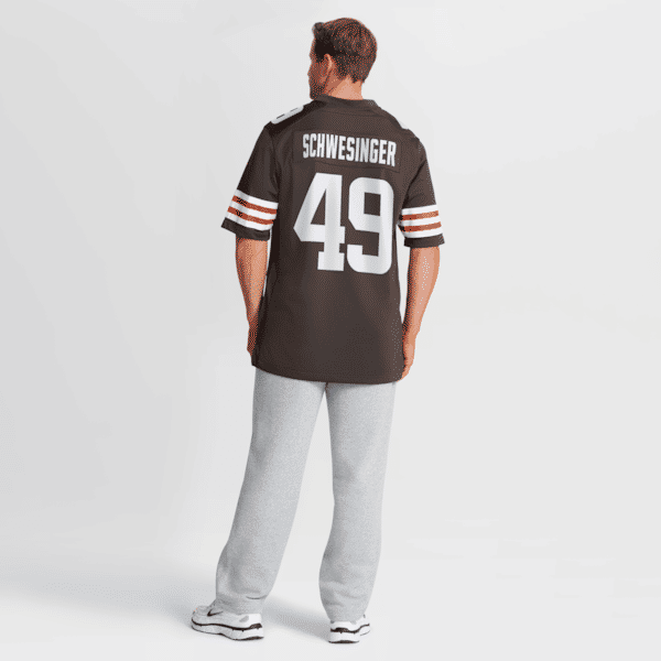 Nike Carson Schwesinger Cleveland Browns Game Jersey Brown