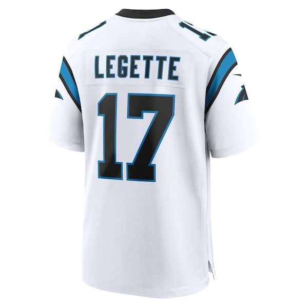 Nike Xavier Legette Carolina Panthers Game Jersey White