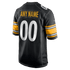 Nike Pittsburgh Steelers Custom Game Jersey Black