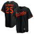 Nike Pete Alonso Baltimore Orioles Alternate Replica Jersey Black