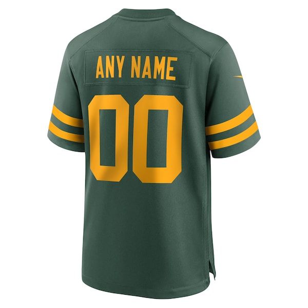 Nike Green Bay Packers Alternate Custom Jersey Green