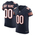 Nike Chicago Bears Vapor F.U.S.E. Elite Custom Jersey Navy