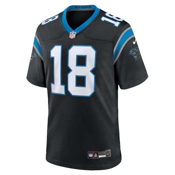 Nike Jalen Coker Carolina Panthers Game Jersey Black