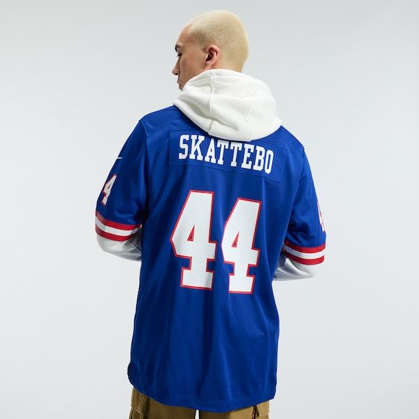 Nike Cam Skattebo New York Giants Alternate 2 Legacy Game Jersey Royal