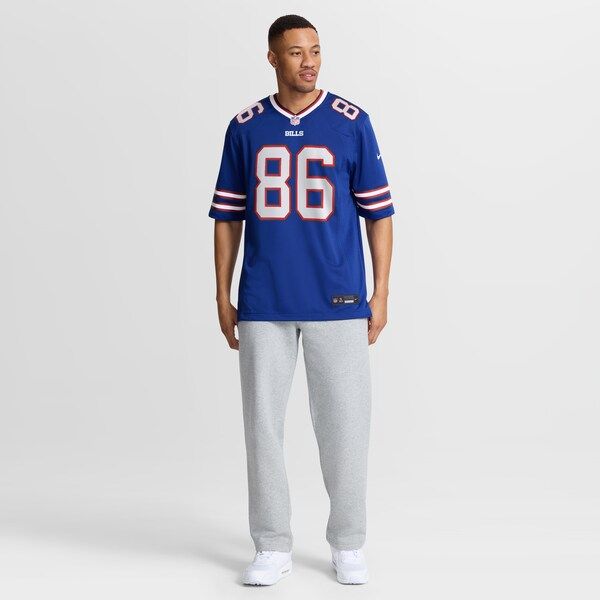 Nike Dalton Kincaid Buffalo Bills Game Jersey Royal