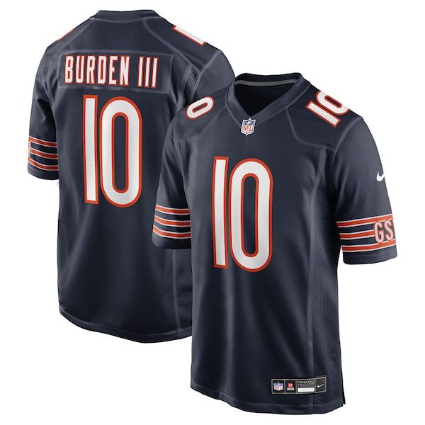 Nike Luther Burden III Chicago Bears Game Jersey Navy