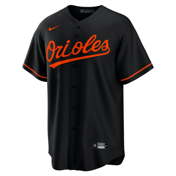 Nike Pete Alonso Baltimore Orioles Alternate Replica Jersey Black