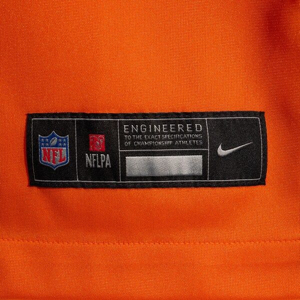 Nike Denver Broncos Custom Game Jersey Orange