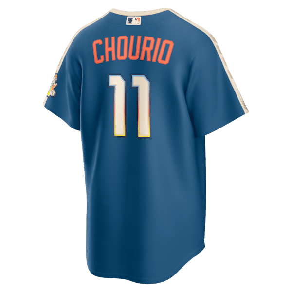 Nike Jackson Chourio Milwaukee Brewers 2026 City Connect Stadium Jersey Mineral Blue