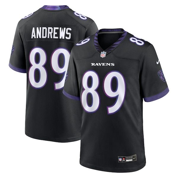Nike Mark Andrews Baltimore Ravens Alternate Game Jersey Black