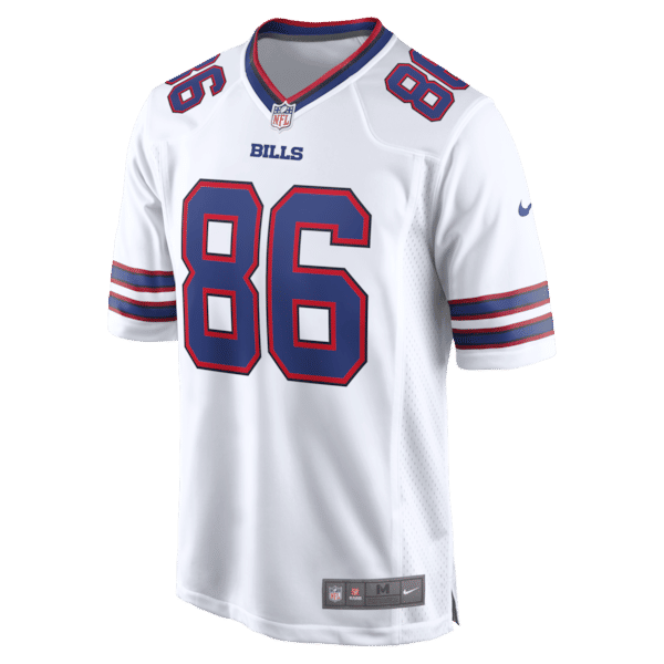 Nike Dalton Kincaid Buffalo Bills Game Jersey White
