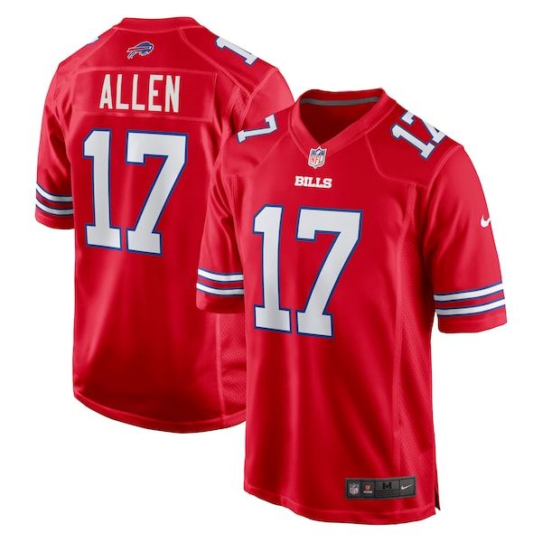 Nike Josh Allen Buffalo Bills Game Jersey Red