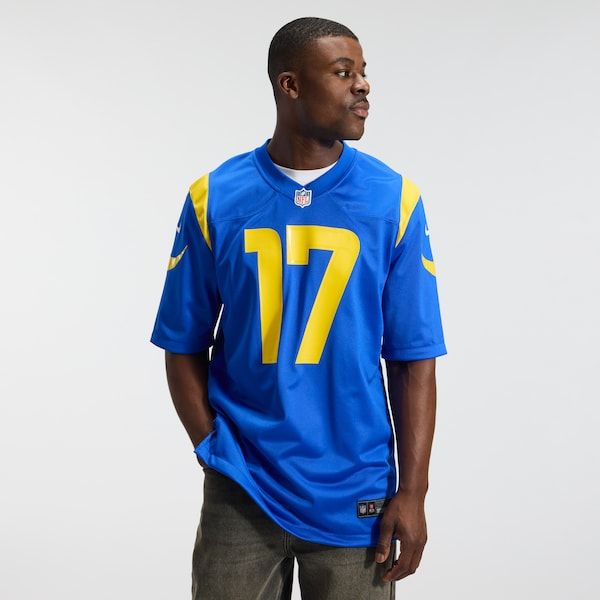Nike Davante Adams Los Angeles Rams Game Jersey Royal
